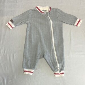 Juddlies - Kids One Piece in Gray and Red Romper/Sleeper